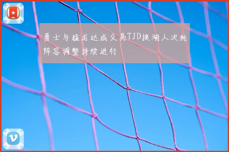 勇士与猛龙达成交易TJD换湖人次轮阵容调整持续进行