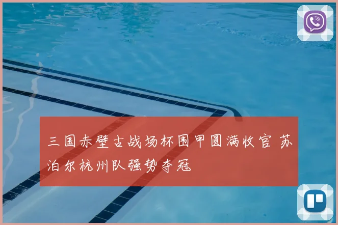 三国赤壁古战场杯围甲圆满收官 苏泊尔杭州队强势夺冠